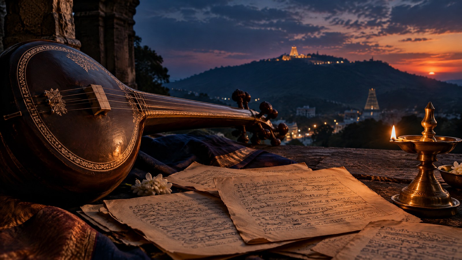 Where to Start with Annamacharya: A Venkateswara Sankirtana Listening Path feature image for this Carnatic music guide