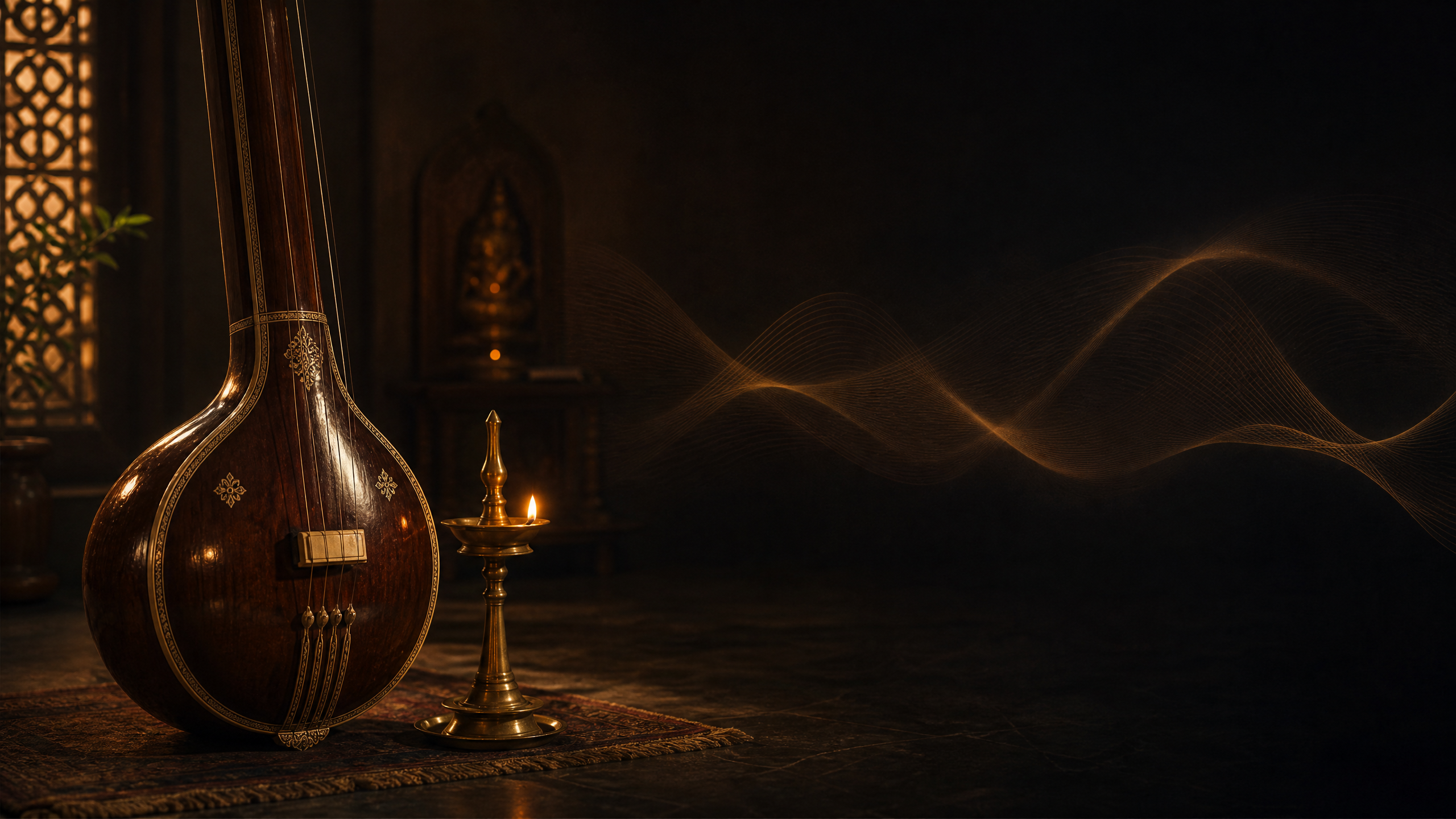 How to Practise with Shruti and Tanpura in Carnatic Music feature image for this Carnatic music guide