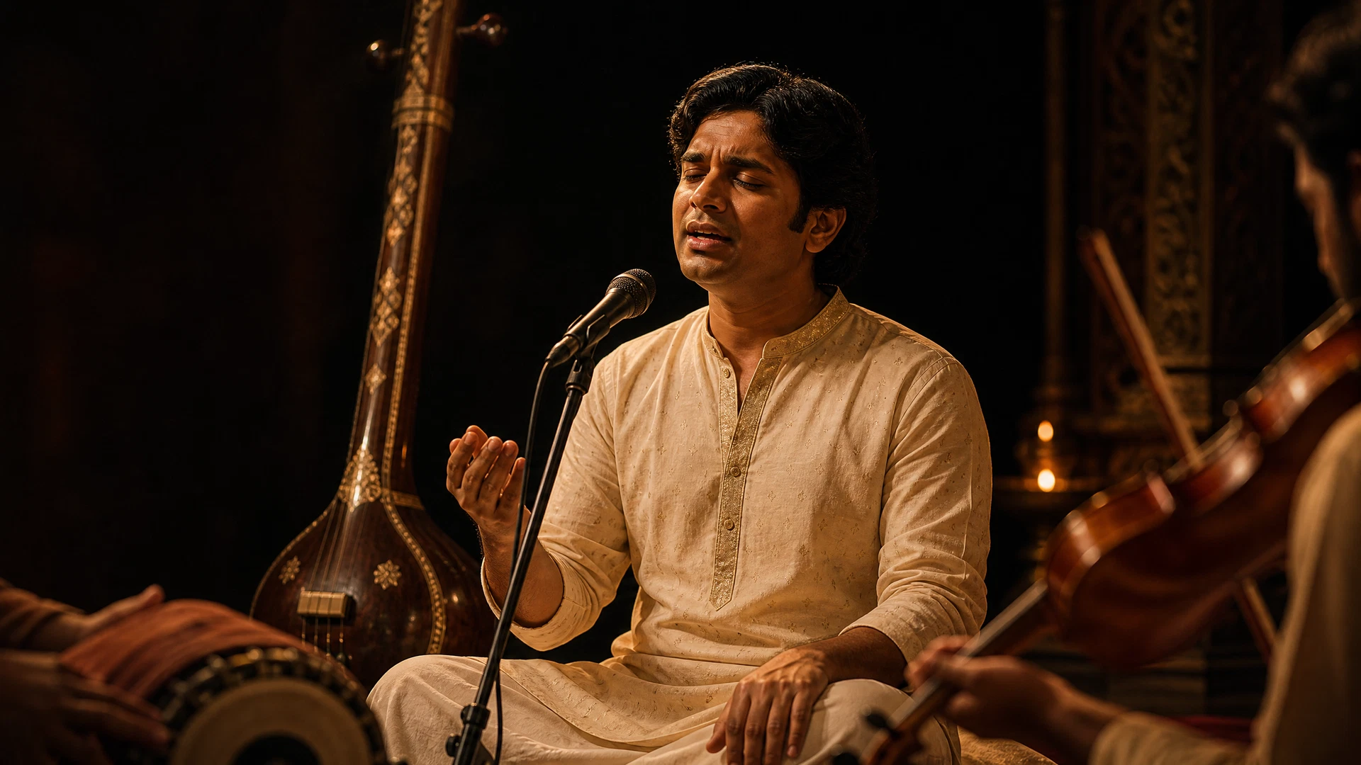 Dr. Vidyabhushana: The Voice Behind Karnataka's Devotional Music Renaissance feature image for this Carnatic music guide