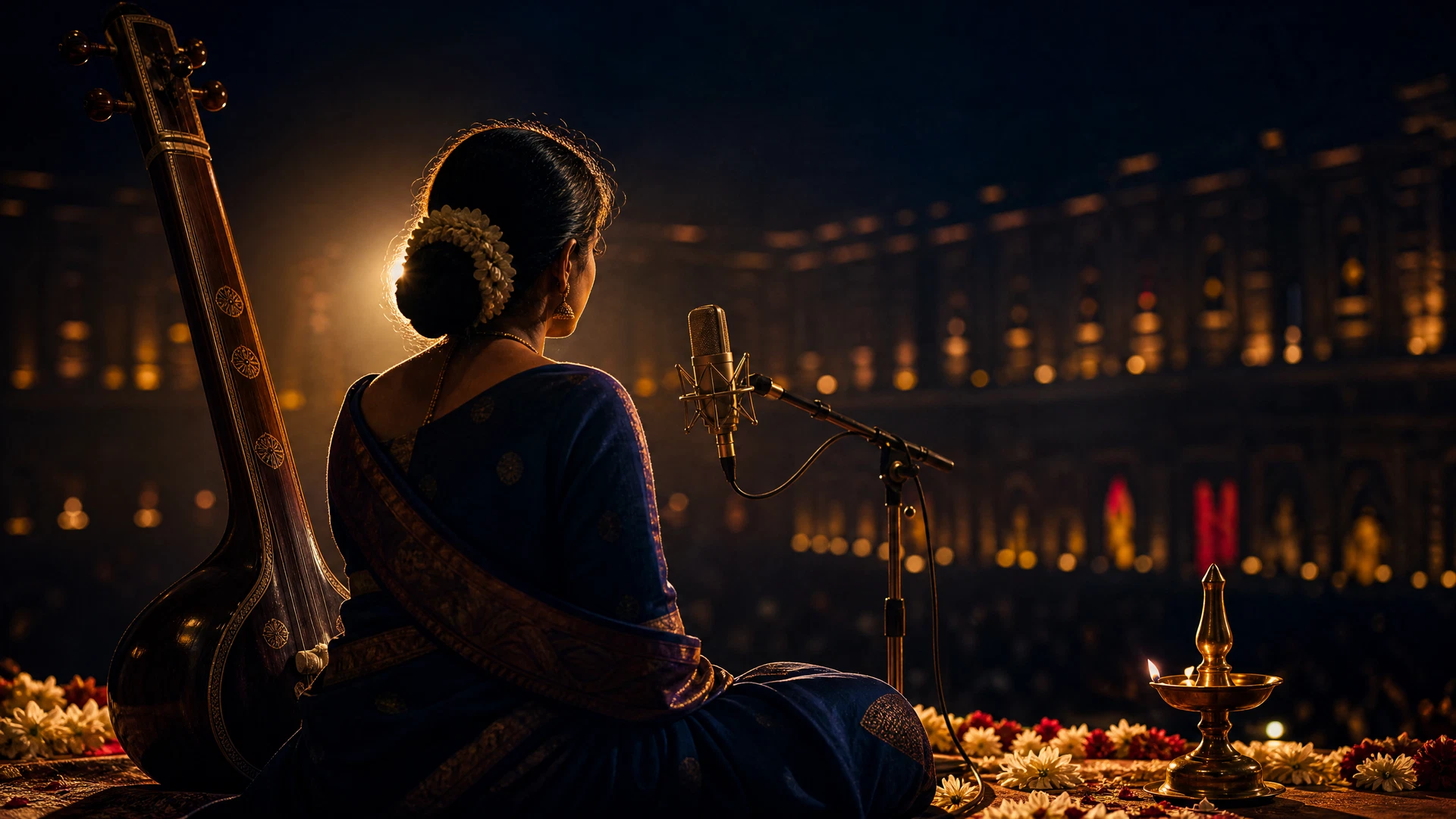 Medha Vidyabhushan: A Carnatic Vocalist’s Listening Path feature image for this Carnatic music guide