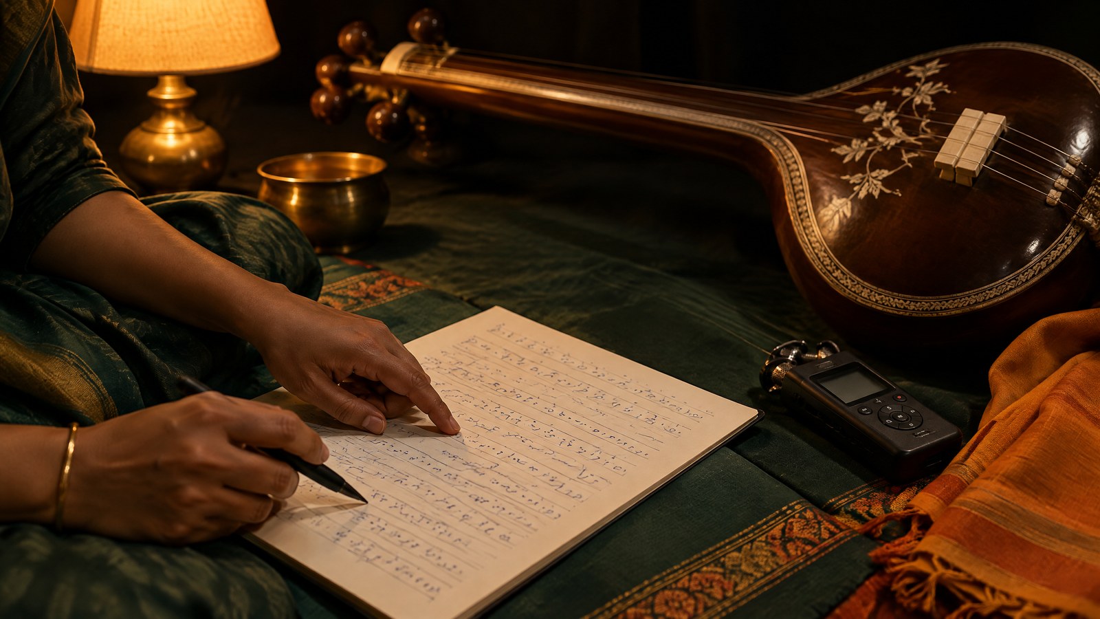 Sahitya Before Speed: A Carnatic Singer’s Guide to Clear Pronunciation and Word Division feature image for this Carnatic music guide